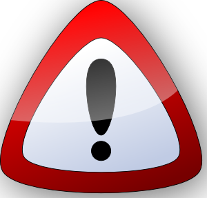 Warning Danger Sign Clip Art At Clker Com   Vector Clip Art Online