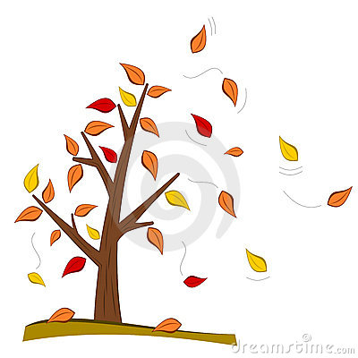 Windy Tree Clipart Tree Fall 6463964 Jpg