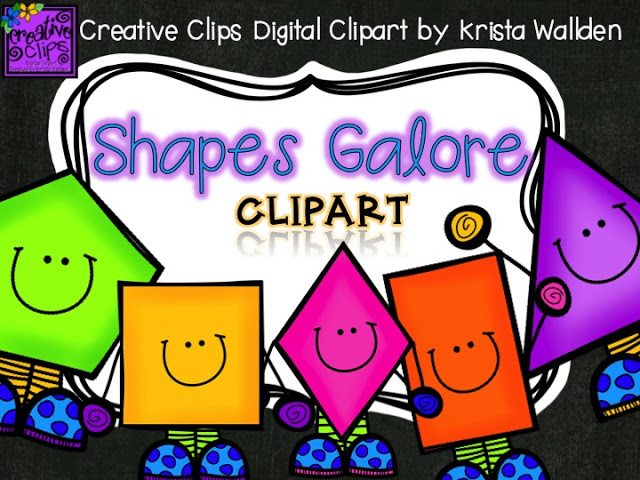 Apartment Is Because I Finally Finished My Shapes Galore Clipart Set