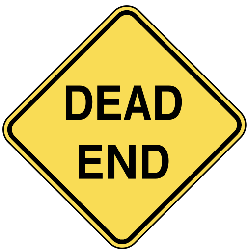 Dead End   Http   Www Wpclipart Com Travel Us Road Signs Warning Warn    