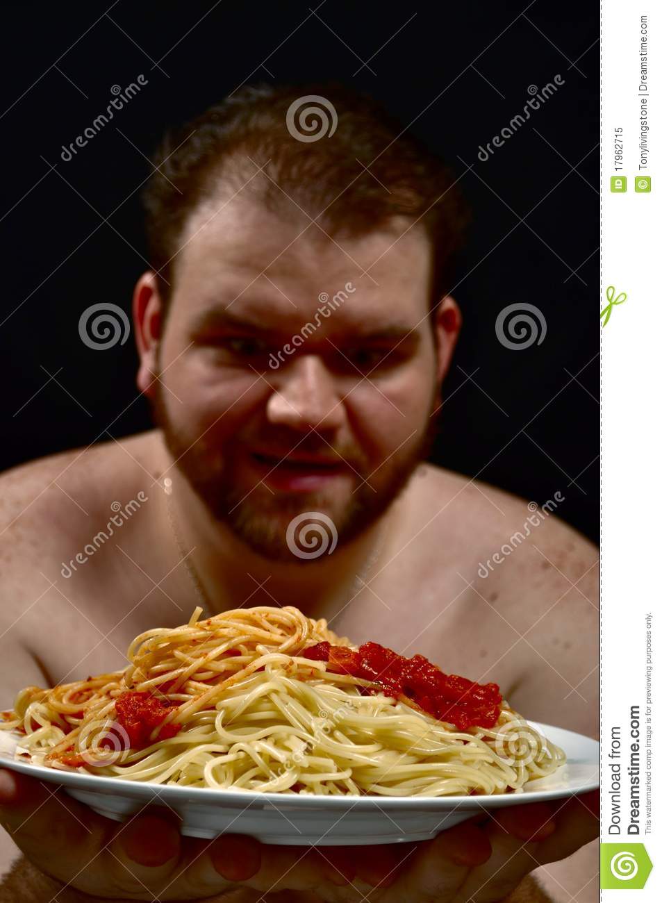Eating Spaghetti Royalty Free Stock Photo   Image  17962715