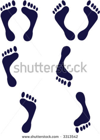 Foot Step Clipart