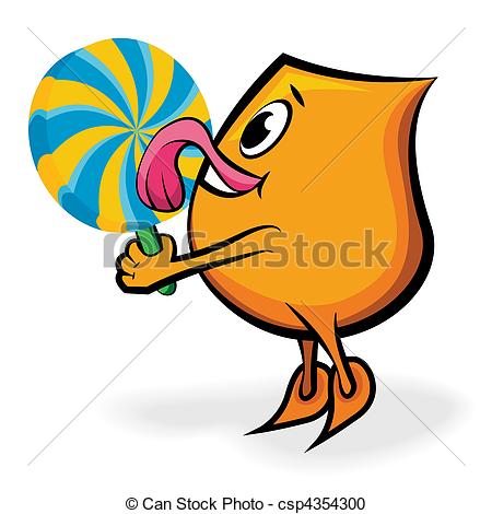 Lick Clipart Can Stock Photo Csp4354300 Jpg
