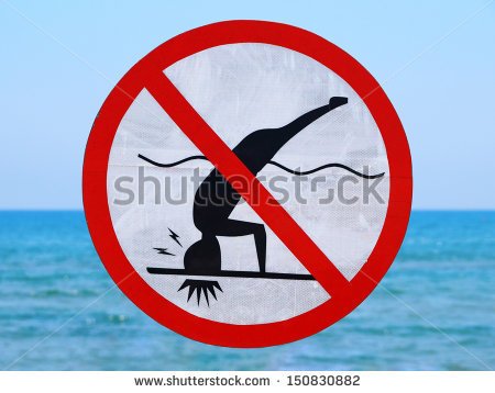 No Diving Stock Photos Images   Pictures   Shutterstock
