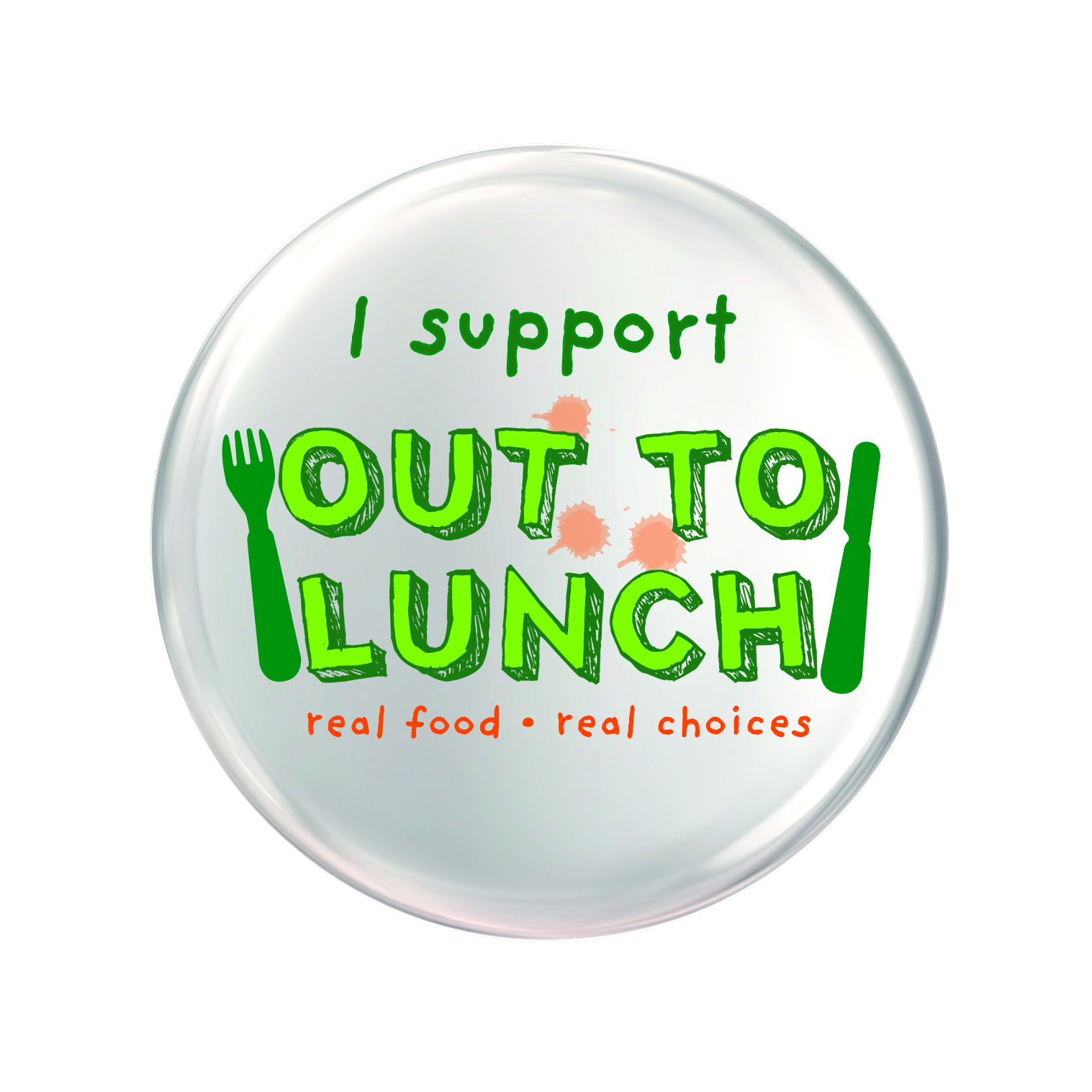 Out To Lunch Signs Printable I Support Out To Lunch Badge Copy Jpg