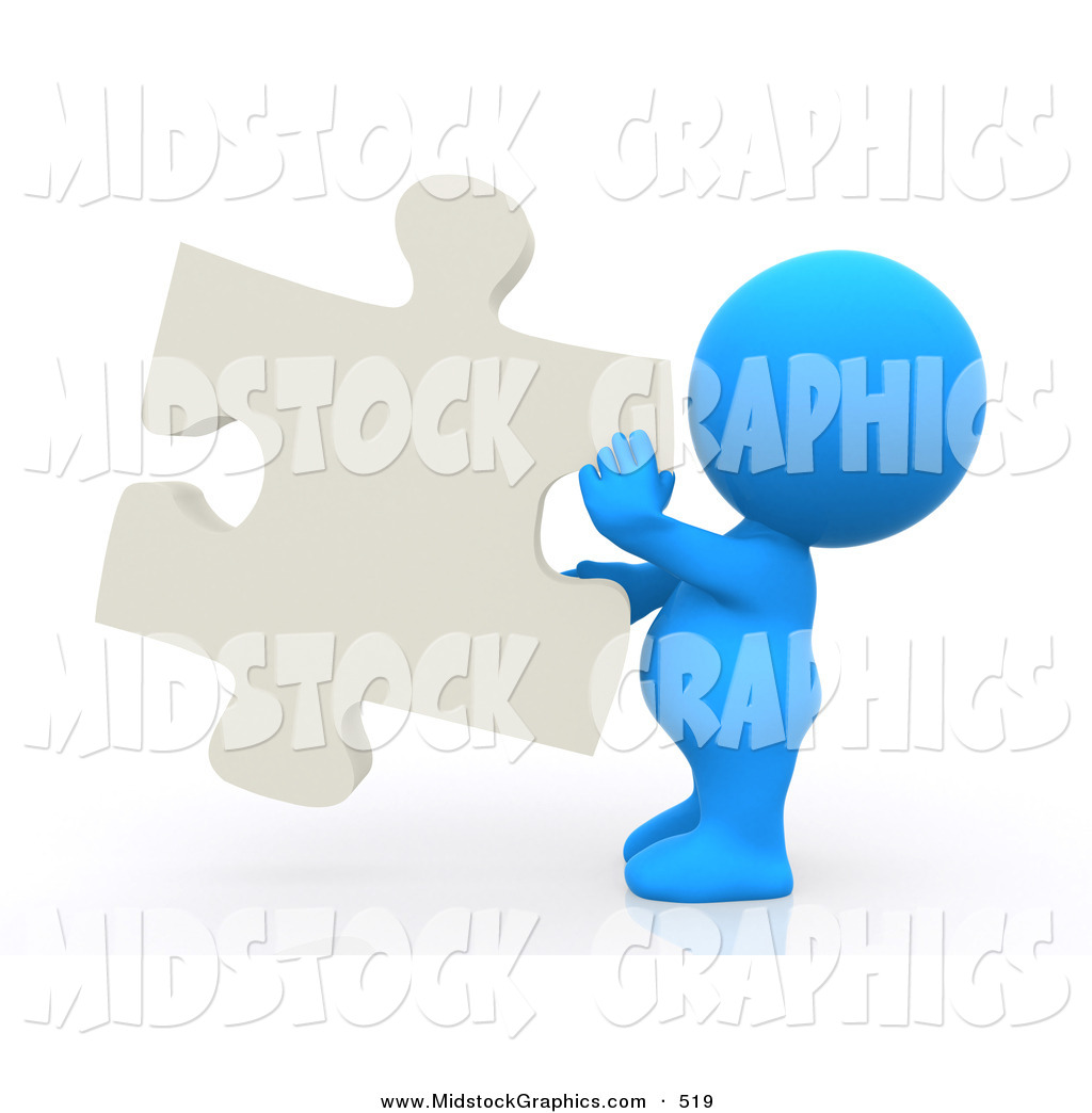 Pin 3d Man Puzzle Piece For Solution Powerpoint Templates Ppt