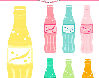 Soda Bottle Clipart Plastic Bottle Clipart Glass Soda Bottle Clipart