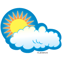 Sun Cloud Clip Art At Lakeshore Learning