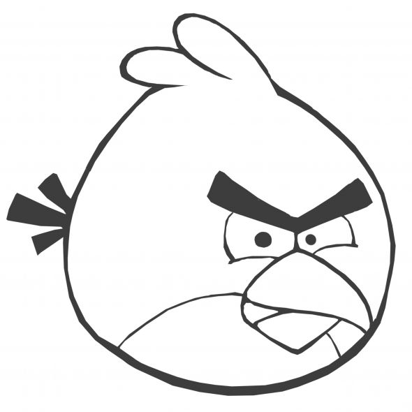 Angry Birds Black And White Clip Art   Google Search   1st Grade