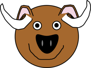 Bull Ox Clip Art At Clker Com   Vector Clip Art Online Royalty Free