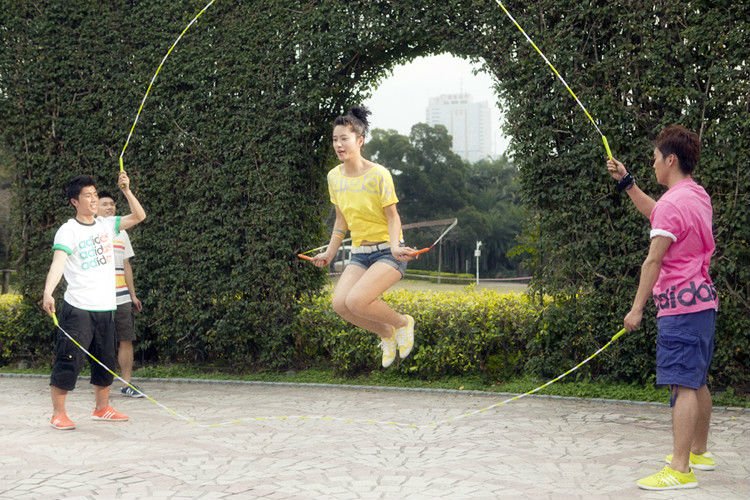 Children Skipping Fashion Children Jump Rope
