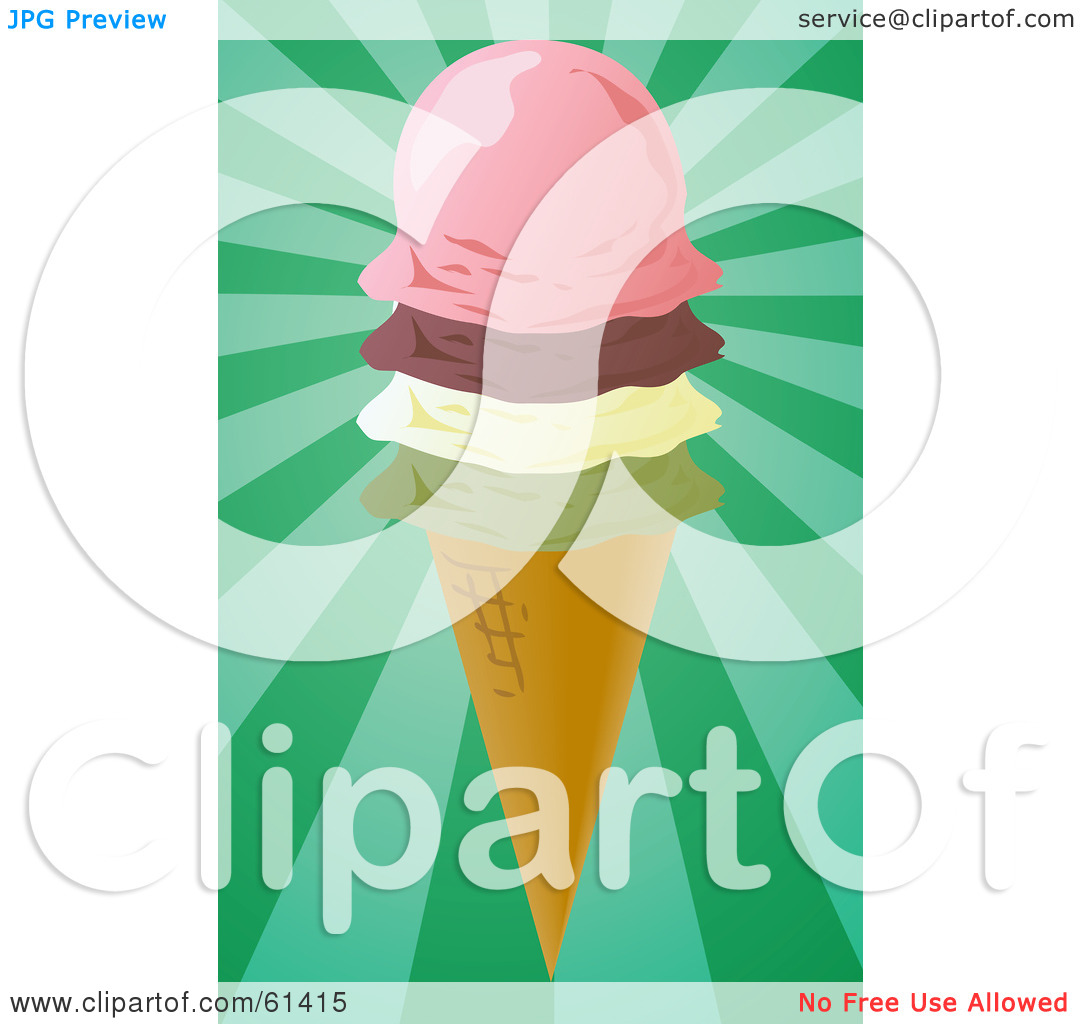 Clipart Ice Cream Cookie Sandwich 2   Royalty Free Vector Illustration