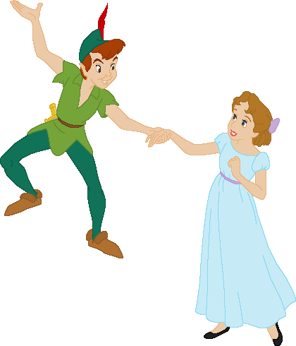 Disney Couples Peter Pan And Wendy Darling