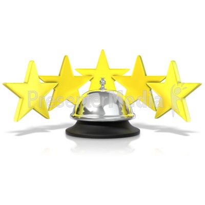 Five Star Service Bell   Presentation Clipart   Great Clipart For