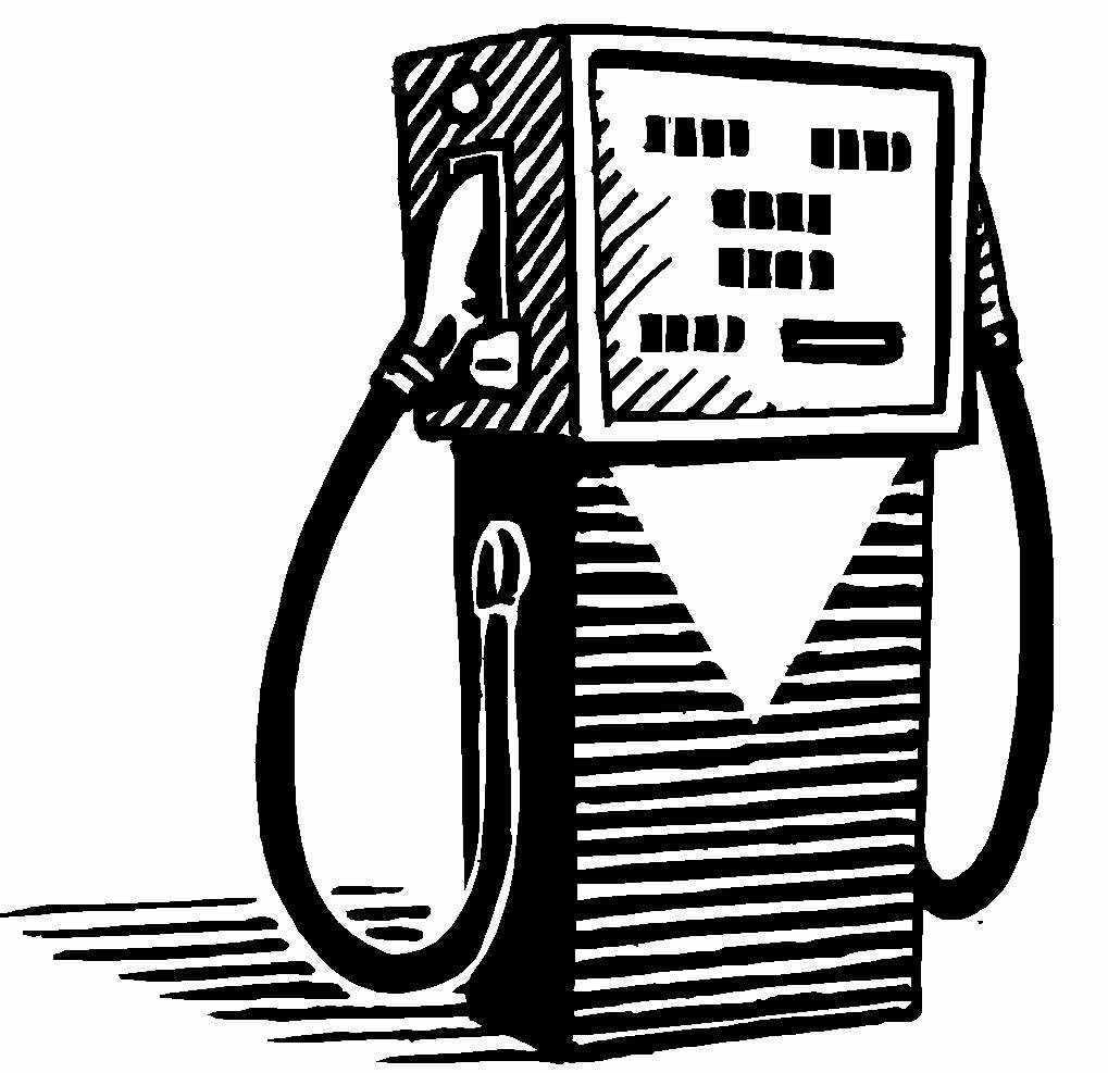 Gallery For   Vintage Gas Station Clip Art