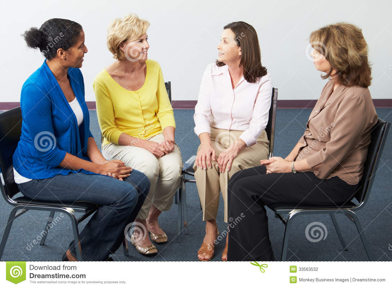 Meeting Of Women S Support Group Stock Photography   Image  33563532