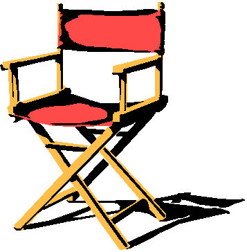 Movie Director Chair Clip Art