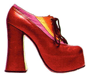 Platform Shoe Designed By Nina 1970s