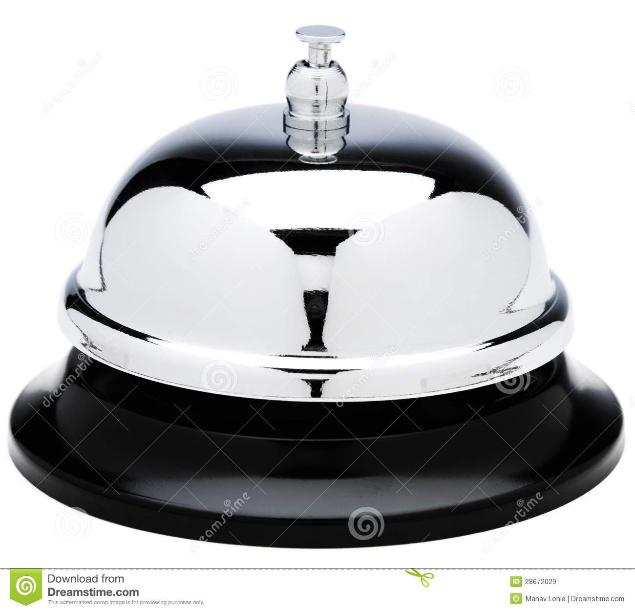 Service Bell Royalty Free Stock Images   Image  28672029