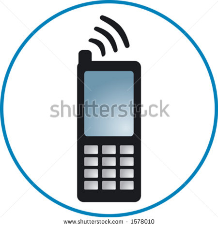 Shutterstock Cellphone Clipart 1578010