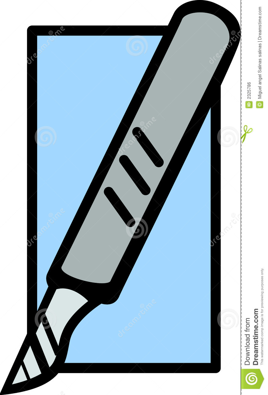 Surgical Scalpel Vector Illustration Royalty Free Stock Image   Image