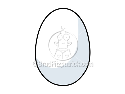 The Cartoon Egg Clip Art