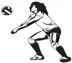 Volleyball Players Volleyball Sports Clipart Did You Know Volleyball    