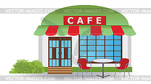 Cafe House   Vector Image