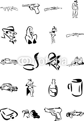 Chicago 1930s Clipart Stock Image And Royalty Free Vector Files On
