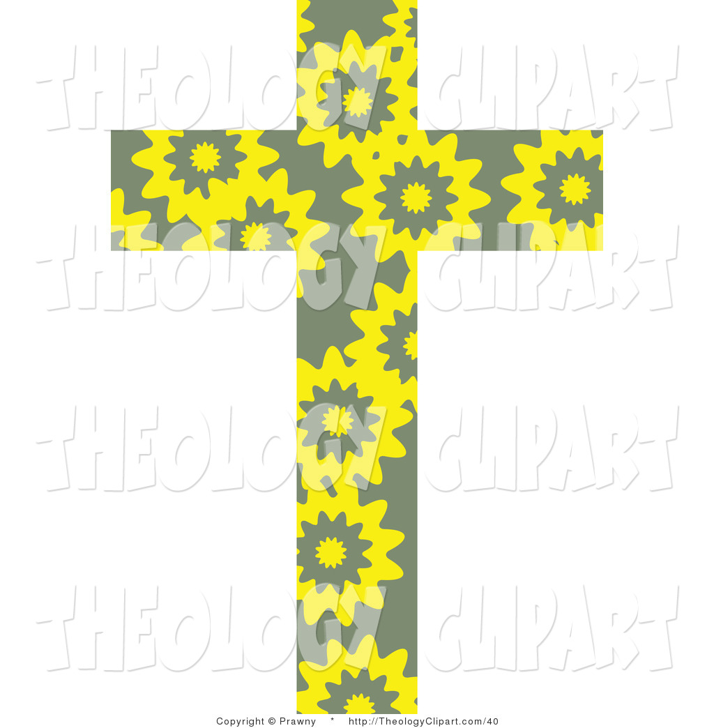 Clip Art Of A Black And White Church Christian Cross  Cross Clip Art