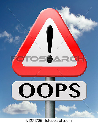 Clipart   Oops  Fotosearch   Search Clip Art Illustration Murals