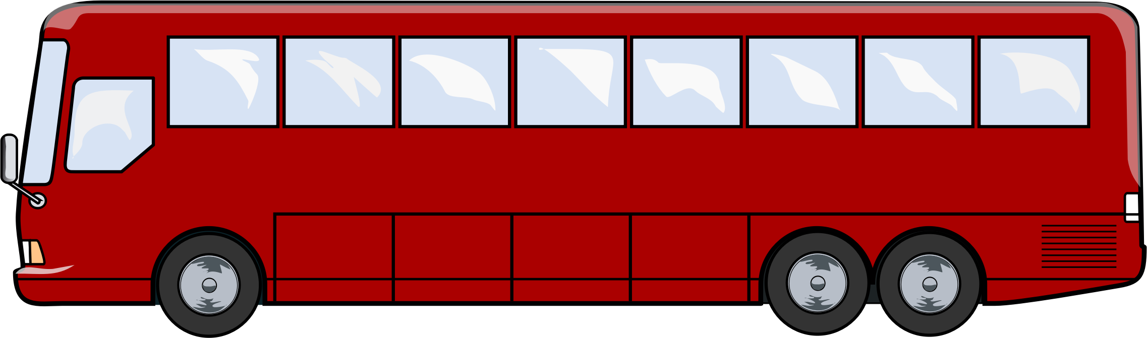 Clipart   Tour Bus