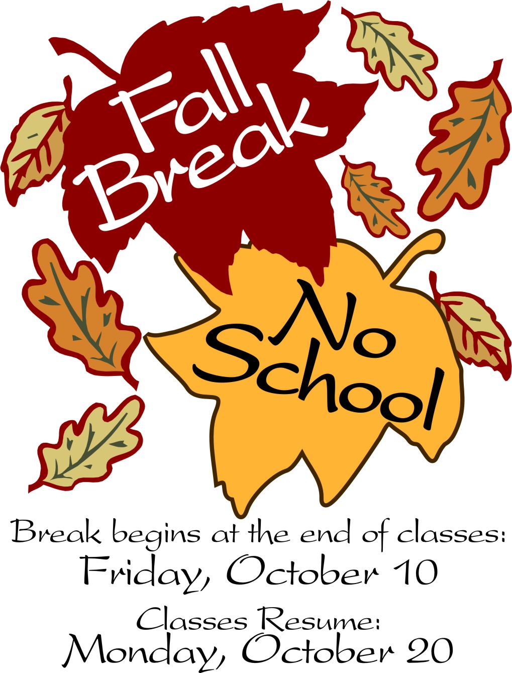     Creative Services For Child Nutrition Professionals   Fall Breaks