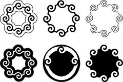 More Similar Stock Images Of   Circular Ornament From Six Elements   