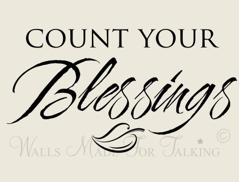 Reflect Upon Your Present Blessings Of Which Every Man Has Plenty