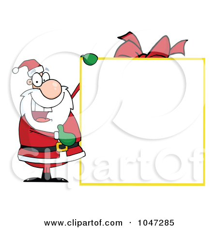 Sigh Clipart 1047285 Royalty Free Rf Clip Art Illustration Of Santa