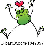 Valentine Frogs In Love 10 Images