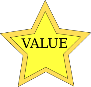 Value Clipart Value Star Md Png