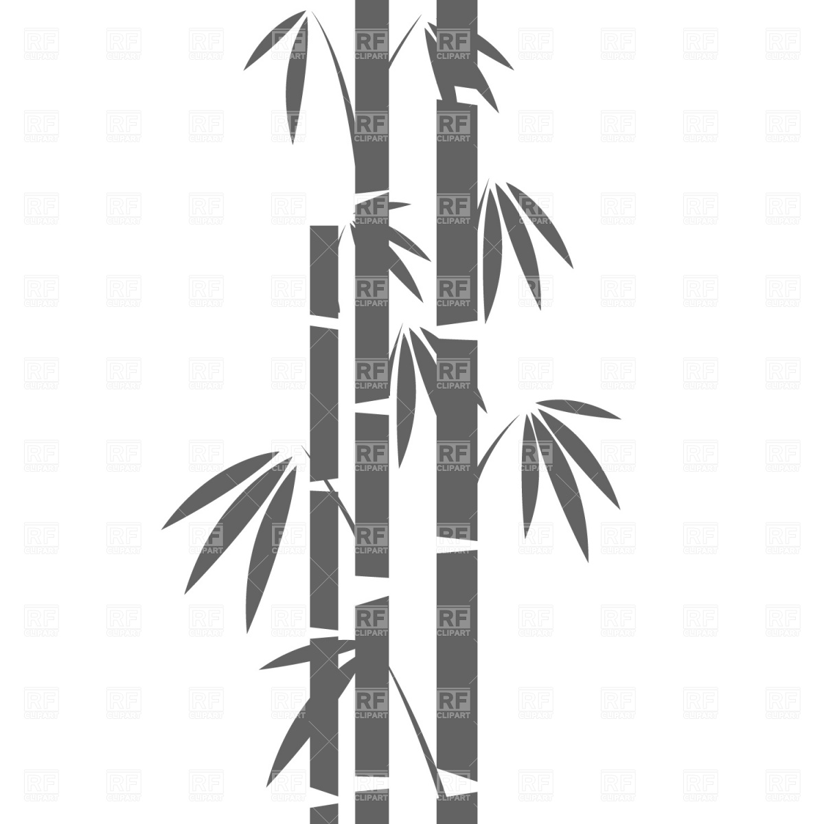 Bamboo Drawing Download Royalty Free Vector Clipart  Eps 