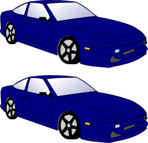 Blue Car2 Clip Art At Clker Com   Vector Clip Art Online Royalty Free
