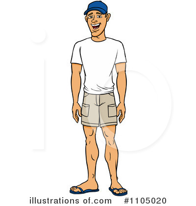 Casual Clipart  1105020   Illustration By Cartoon Solutions