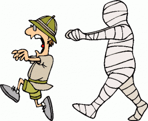 Chase Clipart Mummy Chasing Man Clipart1 300x246 Gif