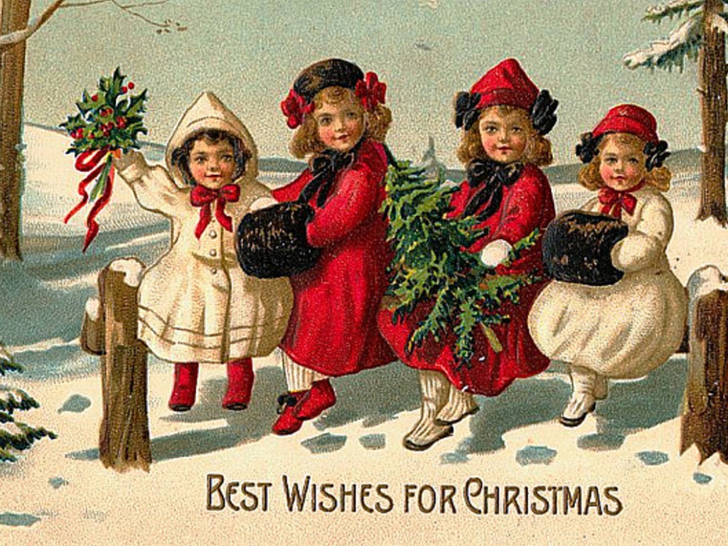 Christmas Vintage Wallpaper   Vintage Wallpaper  33115962    Fanpop