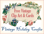 Free Clip Art From Vintage Holiday Crafts   Terms Of Use