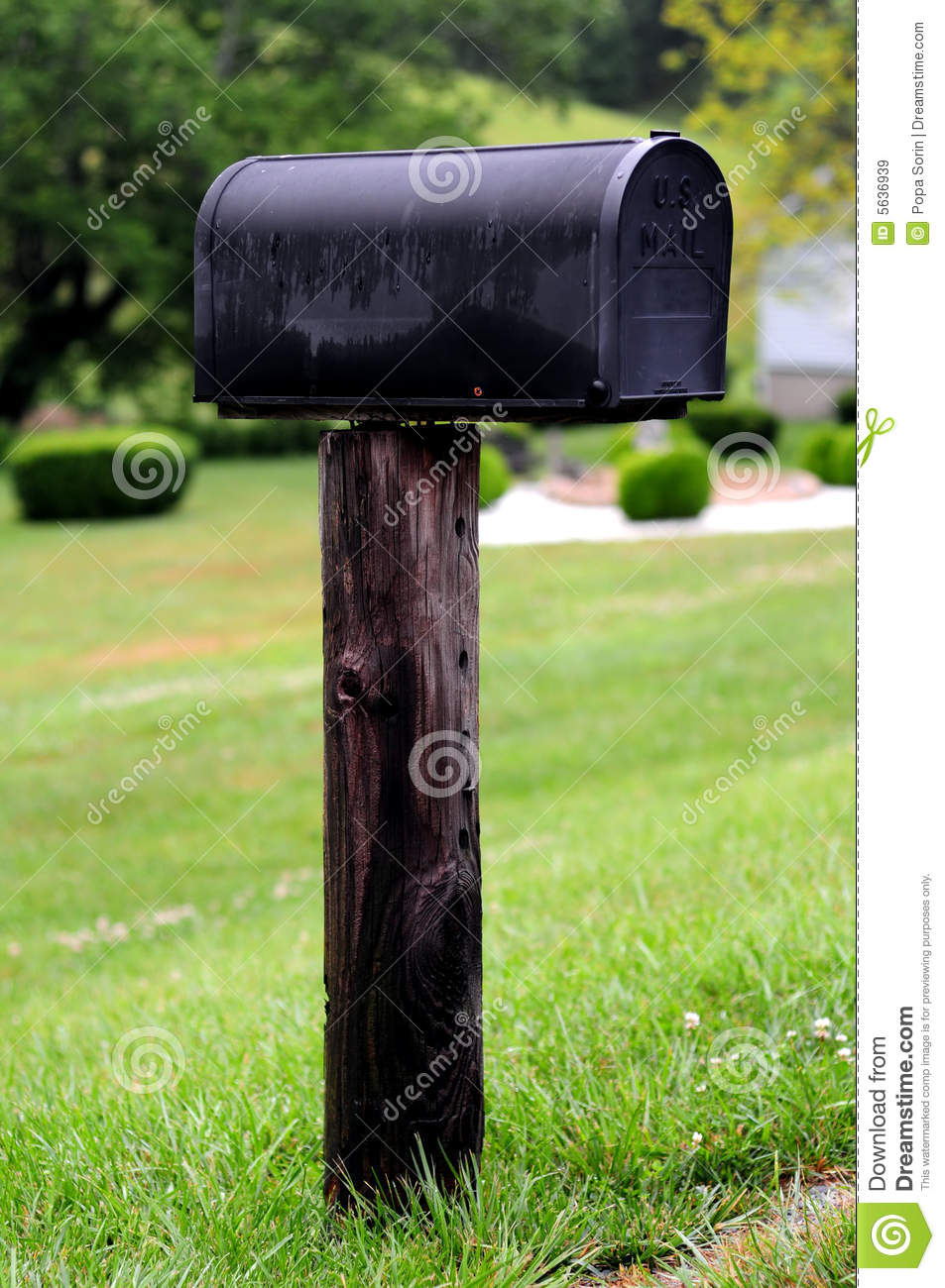 Mailbox In Rural United States 