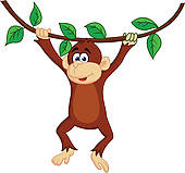 Monkey Hanging Tree Illustrations And Clip Art  49 Monkey Hanging Tree