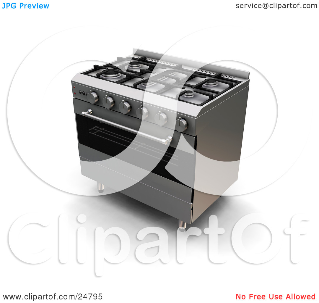 Open Oven Door Clipart Clipart Illustration Of A