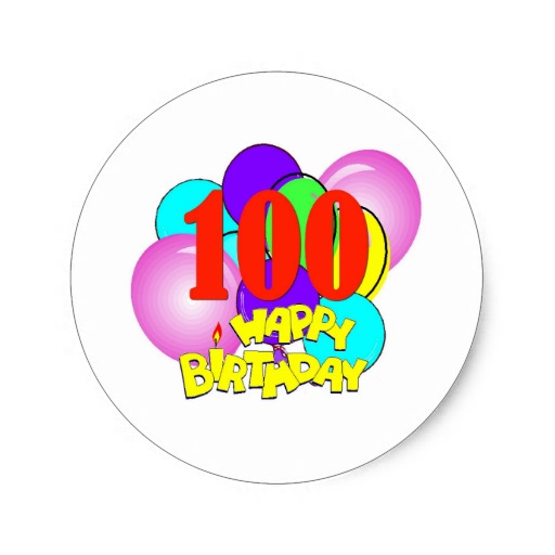 Pin Clipart 100th Birthday Day School On Pinterest