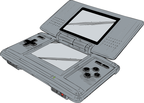 Portable Game Console Clip Art At Clker Com   Vector Clip Art Online