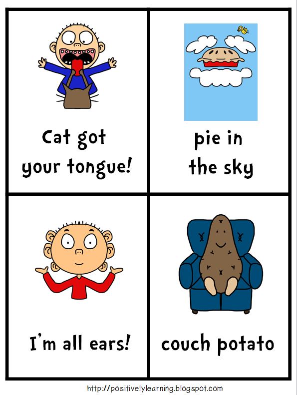 Positively Learning  April Fool S  Idioms   Big Words